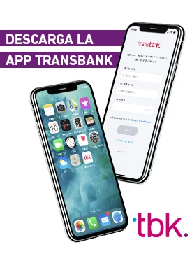 Descarga la App Transbank