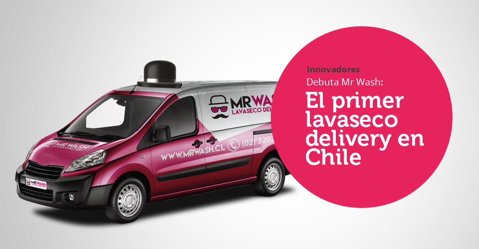 El primer lavaseco delivery en Chile