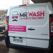 El primer lavaseco delivery en Chile