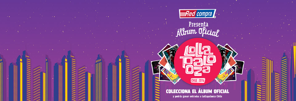 Colecciona el álbum oficial de Lollapalooza 2016…