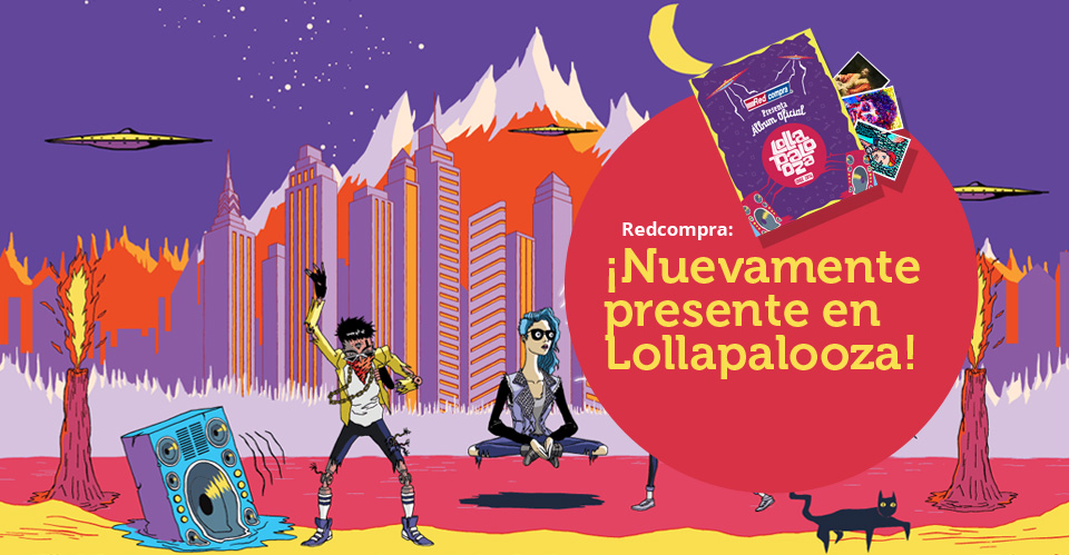 ¡Nuevamente presente en Lollapalooza!