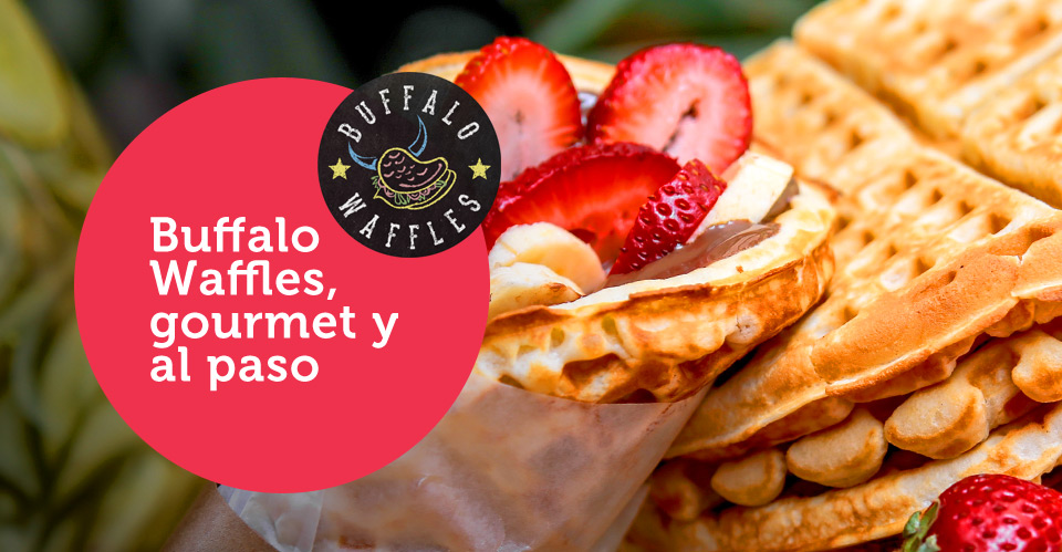 Buffalo Waffles, gourmet y al paso