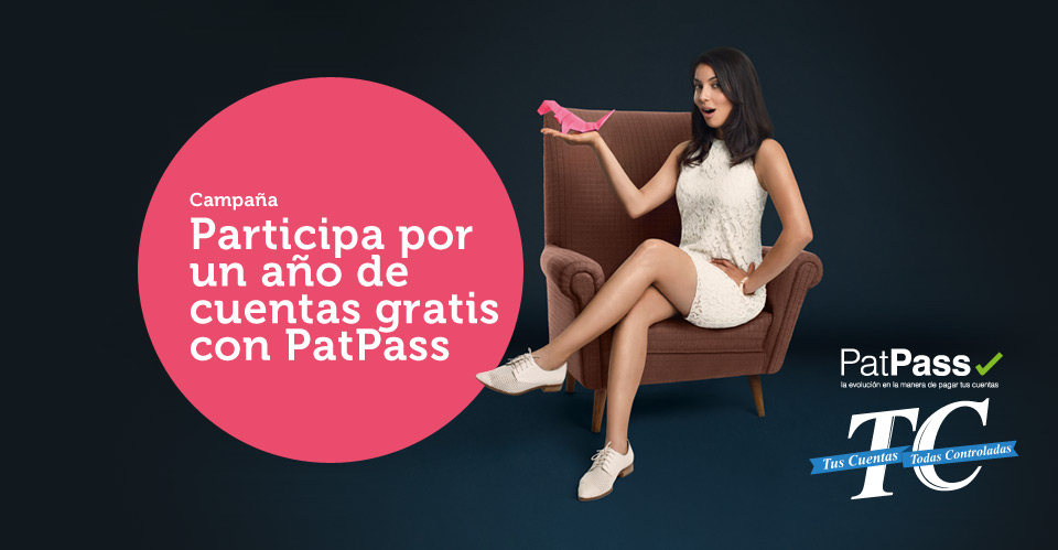 Participa por un año de cuentas gratis con PatPass