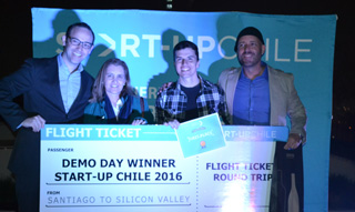 Transbank premia al ganador de Demo Day de Start-Up Chile