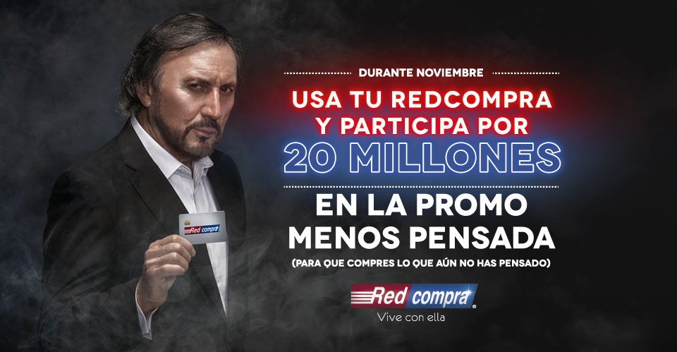 Usa tu Redcompra y participa por $20.000.000