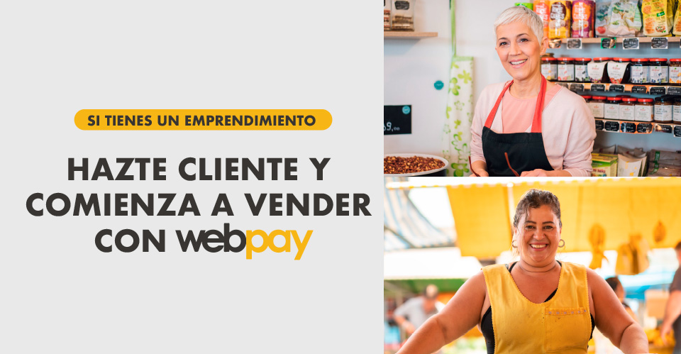 Vende online con Webpay