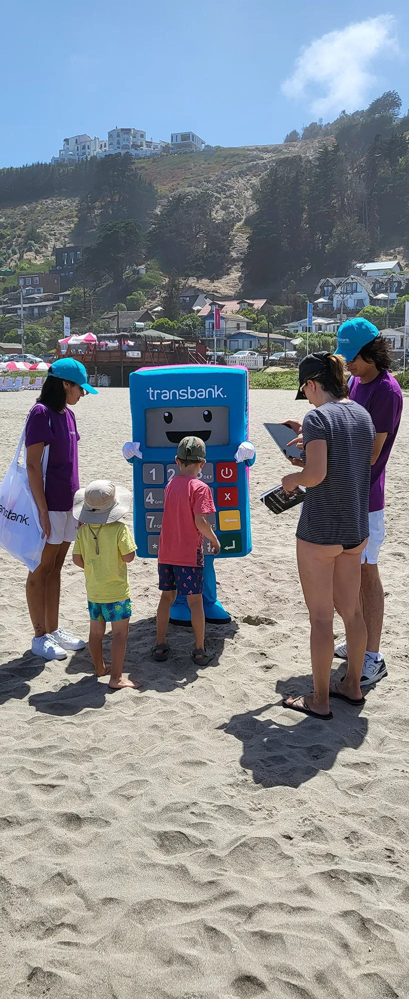 ¡Transbank en tu playa favorita!