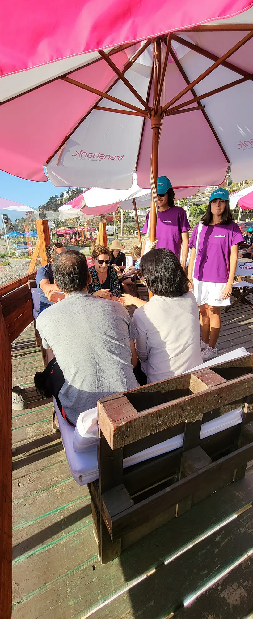 ¡Transbank en tu playa favorita!